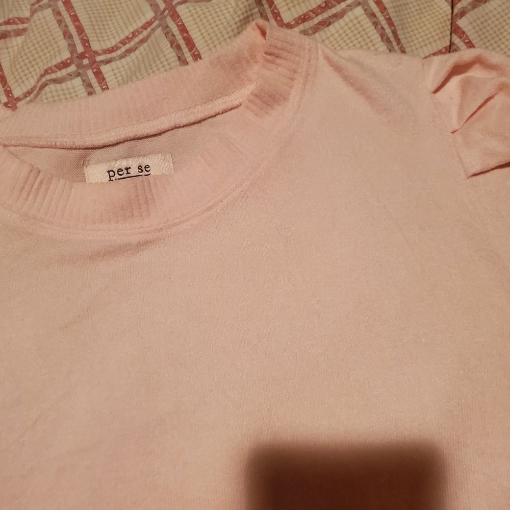 Peachy Pink Ruffle Sweater - Picture 8 of 14